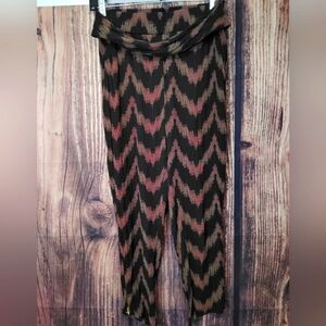 Free People Stylish Zigzag Patterned Women's Pants Size XS
